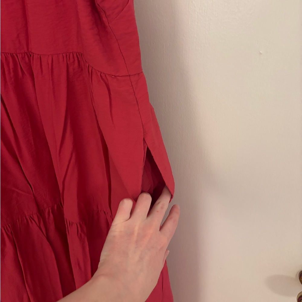 Abercrombie tiered midi dress - Picture 4 of 5
